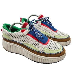 ROCJEST Colorblock Platform Sneakers Women EU 41 US 10 Chunky Mesh Shoes